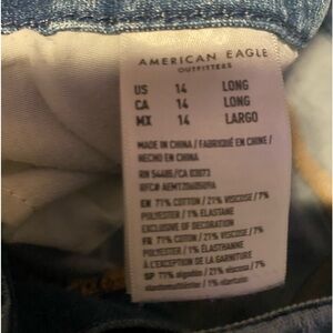 Distressed jean stretchy collection